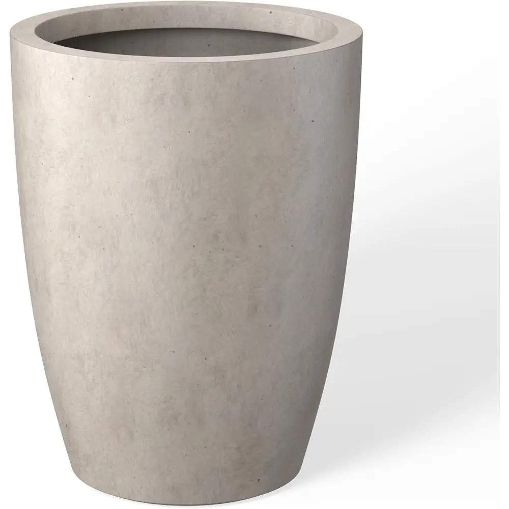 18.1 Tall Round Concrete Planter - Weathered Look, Drainage Hole, Ideal for Indoor or Outdoor Decor
18.1 Tall Round Concrete Planter - Weathered Look, Drainage Hole, Ideal for Indoor or Outdoor Decor