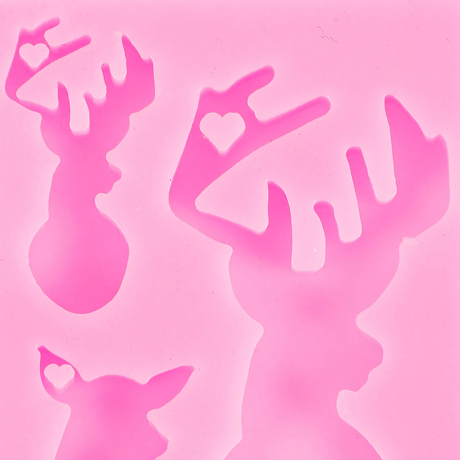 1Set Flexible Deer Head Mold Reusable Silicone DIY Mold for Animal Shaped Decor Epoxy Casting Keychain Crafting
1Set Flexible Deer Head Mold Reusable Silicone DIY Mold for Animal Shaped Decor Epoxy Casting Keychain Crafting