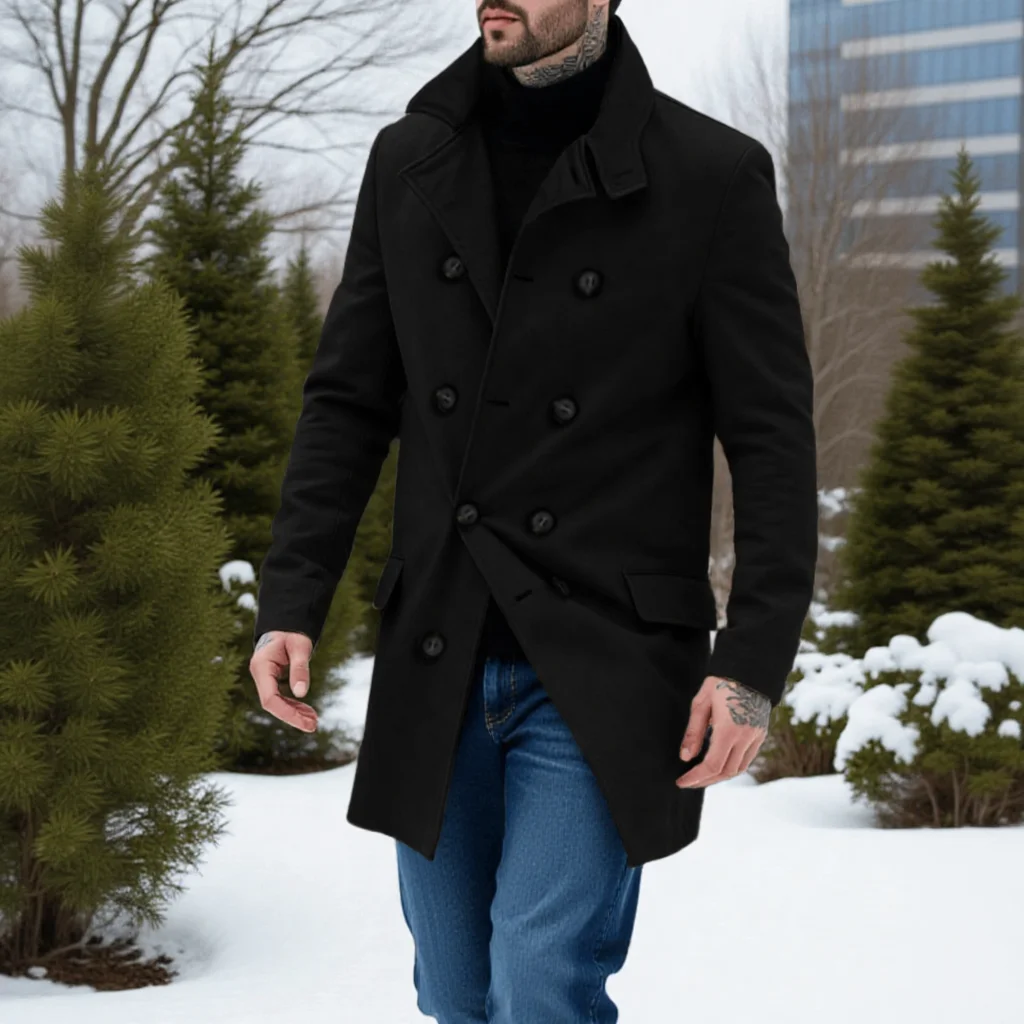 Мужская уличная ветрозащитная куртка-тренч, двубортное пальто на подкладке, дорожная одежда в европейском и американском стиле
Мужская уличная ветрозащитная куртка-тренч, двубортное пальто на подкладке, дорожная одежда в европейском и американском стиле