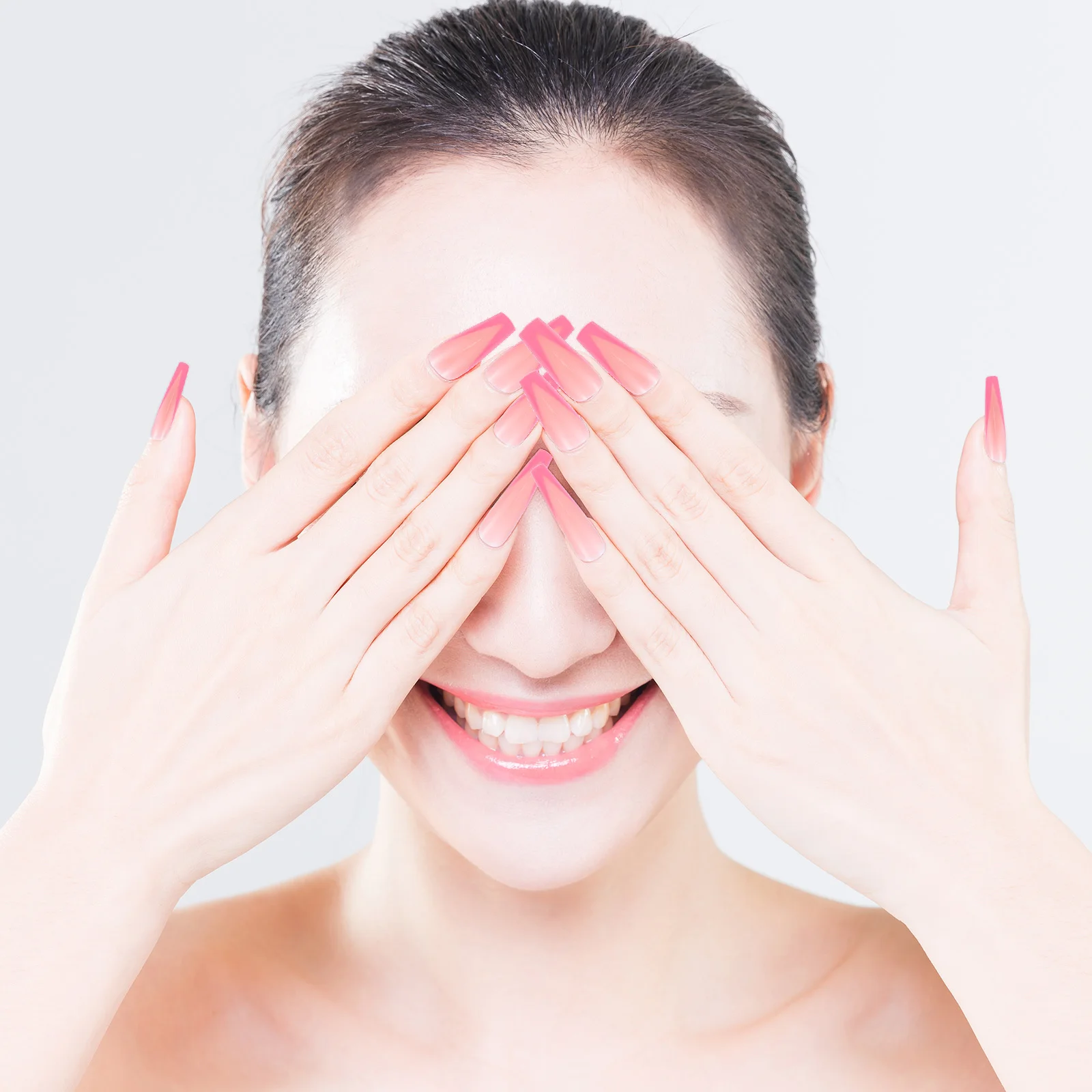 2Sets French Manicure Fake Nails Long Ballerina Coffin False Nails Full Cover False Nail Tips Women Nail Art Salon Tools
2Sets French Manicure Fake Nails Long Ballerina Coffin False Nails Full Cover False Nail Tips Women Nail Art Salon Tools