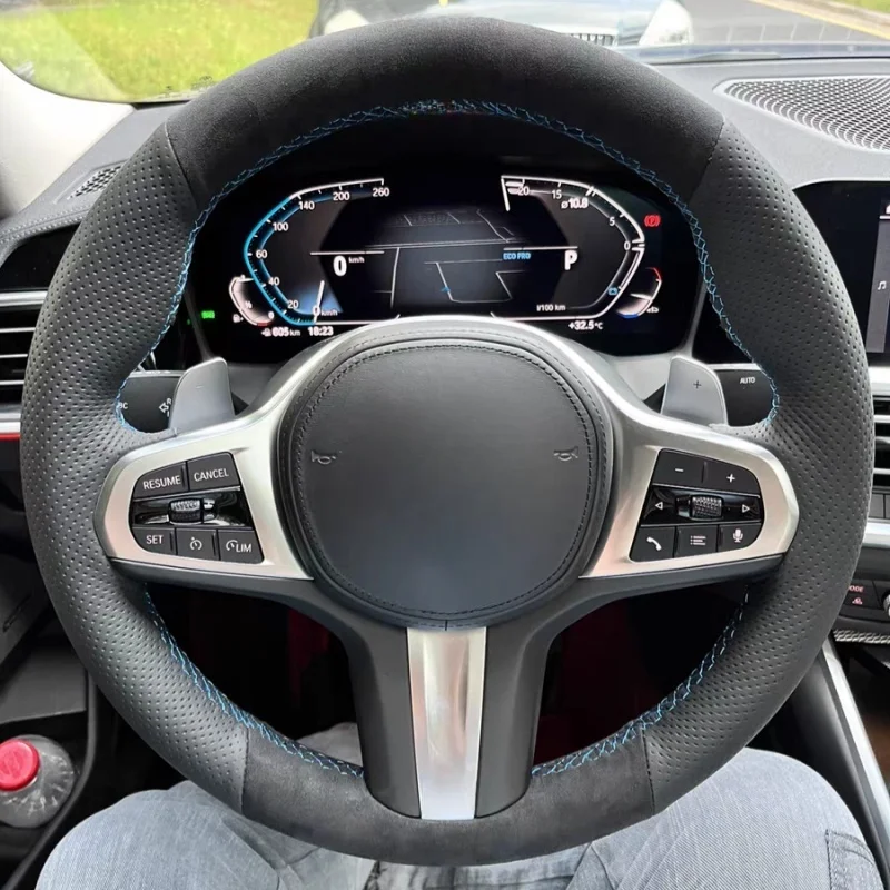 Замшевый чехол на руль для BMW M Sport G30 G31 G32 G20 G21 G11 G12 G14 G15 G16 X3 G01 Чехол на ручку салона Автомобильные аксессуары
Замшевый чехол на руль для BMW M Sport G30 G31 G32 G20 G21 G11 G12 G14 G15 G16 X3 G01 Чехол на ручку салона Автомобильные аксессуары