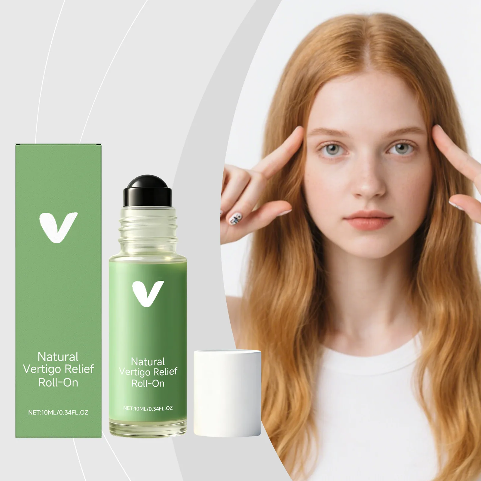 Roll-On Essential Oil - Cooling Soothing Massage for Ear Area, Compact Portable, Unisex Formula, Ideal for Daily Local Care
Roll-On Essential Oil - Cooling Soothing Massage for Ear Area, Compact Portable, Unisex Formula, Ideal for Daily Local Care