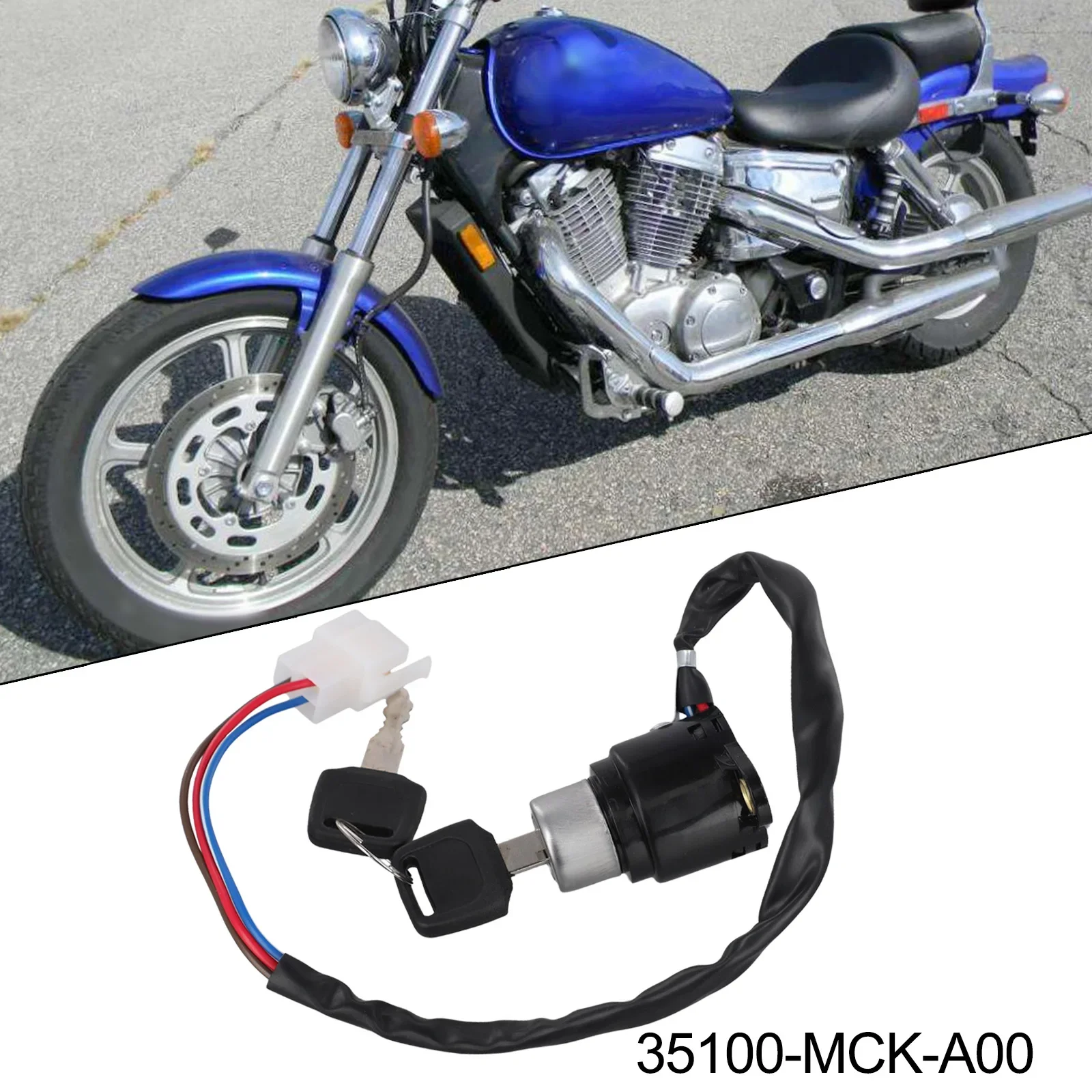Vehicle Maintenance VT1100 Replacement Ignition Metal Ignition Switch Non-Deformation Structure Practical Key Switch
Vehicle Maintenance VT1100 Replacement Ignition Metal Ignition Switch Non-Deformation Structure Practical Key Switch