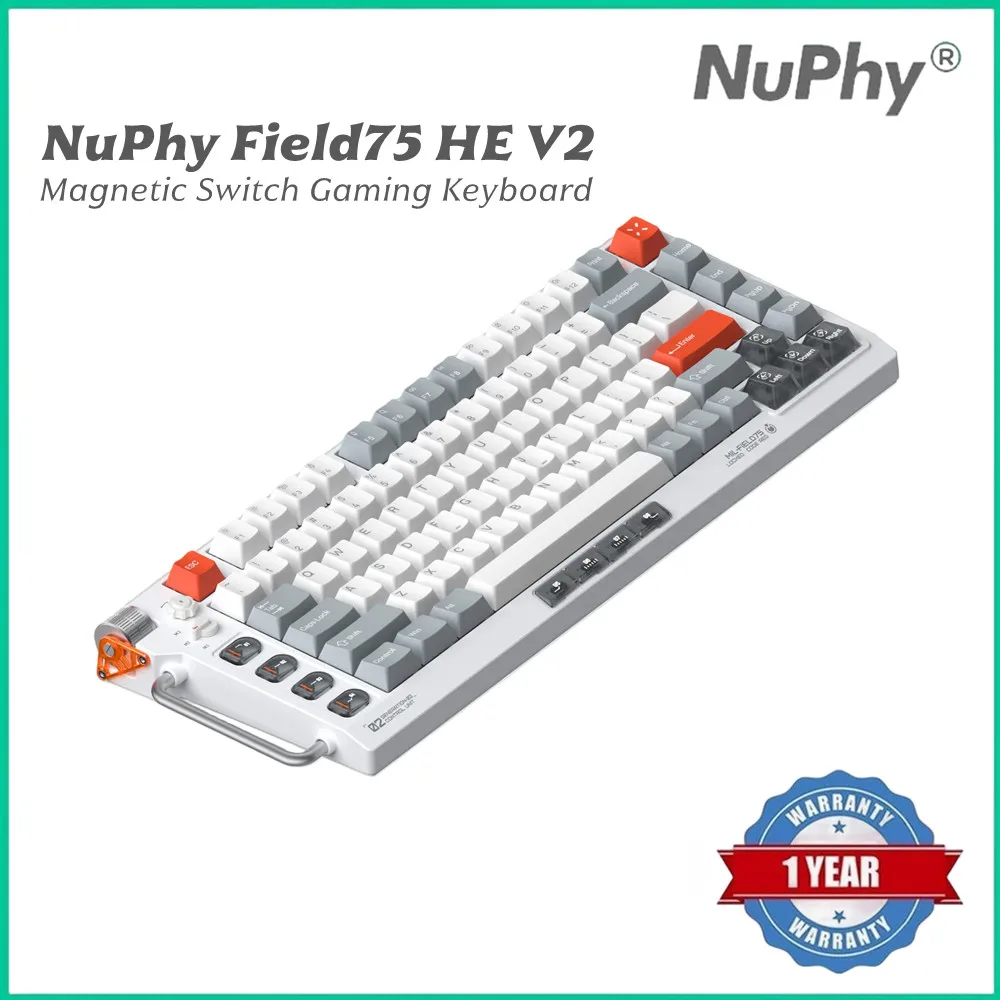 NuPhy® NuPhy Field75 HE V2 Magnetic Switch Gaming Keyboard
NuPhy® NuPhy Field75 HE V2 Magnetic Switch Gaming Keyboard
