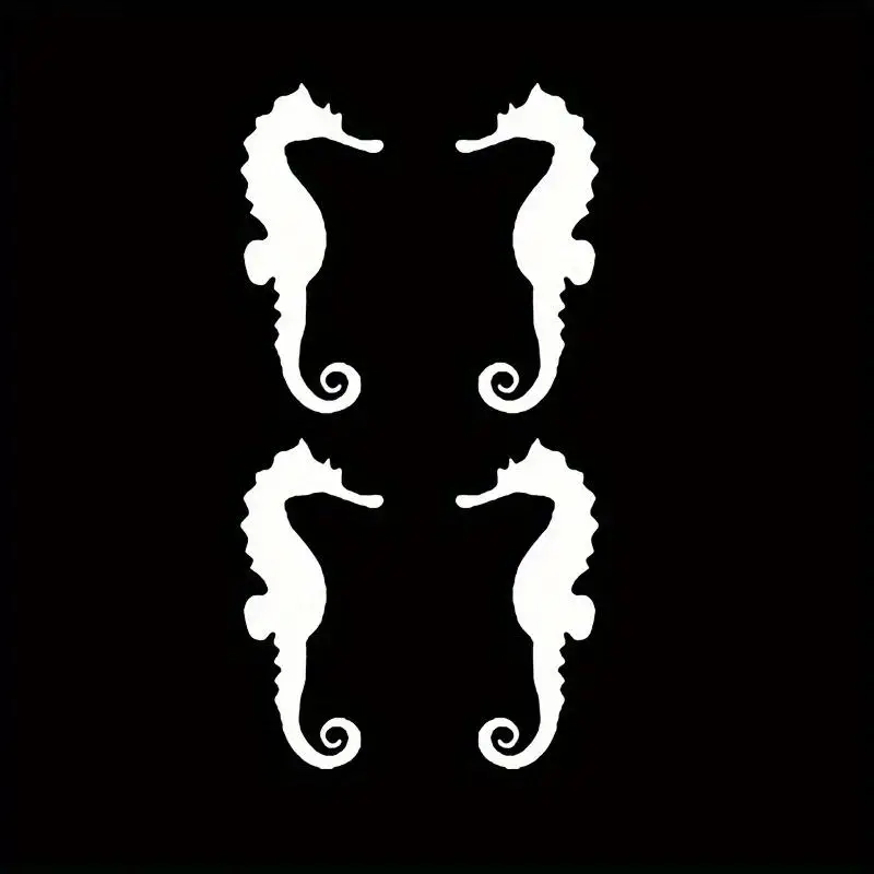 4PCS "Seahorse (Facing Right) Sticker – Perfect for Car Rearview Mirrors, Laptops, Water Bottles, Notebooks to Add Ocean Charm"
4PCS "Seahorse (Facing Right) Sticker – Perfect for Car Rearview Mirrors, Laptops, Water Bottles, Notebooks to Add Ocean Charm"