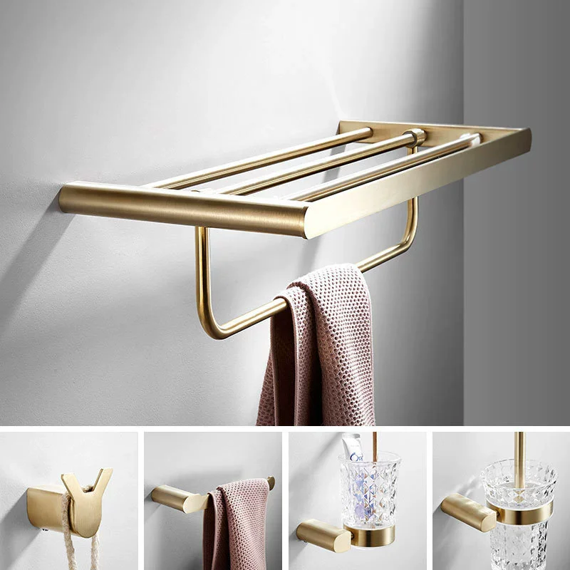 Bathroom Accessories Bath Shelf Brushed Gold SUS304 Paper Holder Towel Bar Soap Holder Towel Rack Towel Hook Bathroom Hardware
Bathroom Accessories Bath Shelf Brushed Gold SUS304 Paper Holder Towel Bar Soap Holder Towel Rack Towel Hook Bathroom Hardware