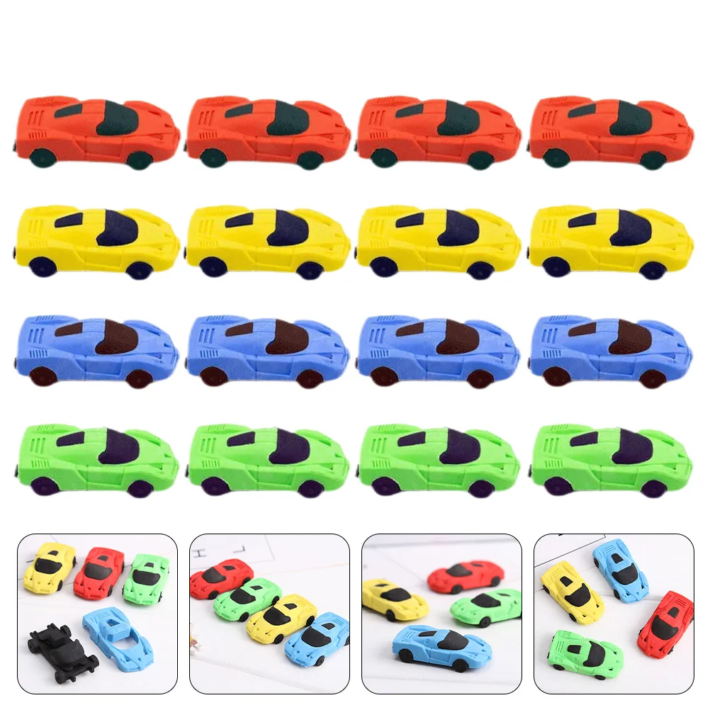 16 Pcs Car Shaped Erasers Mini Cartoon Kids Students Safe Material Portable School Supplies Toy Gift Craft
16 Pcs Car Shaped Erasers Mini Cartoon Kids Students Safe Material Portable School Supplies Toy Gift Craft