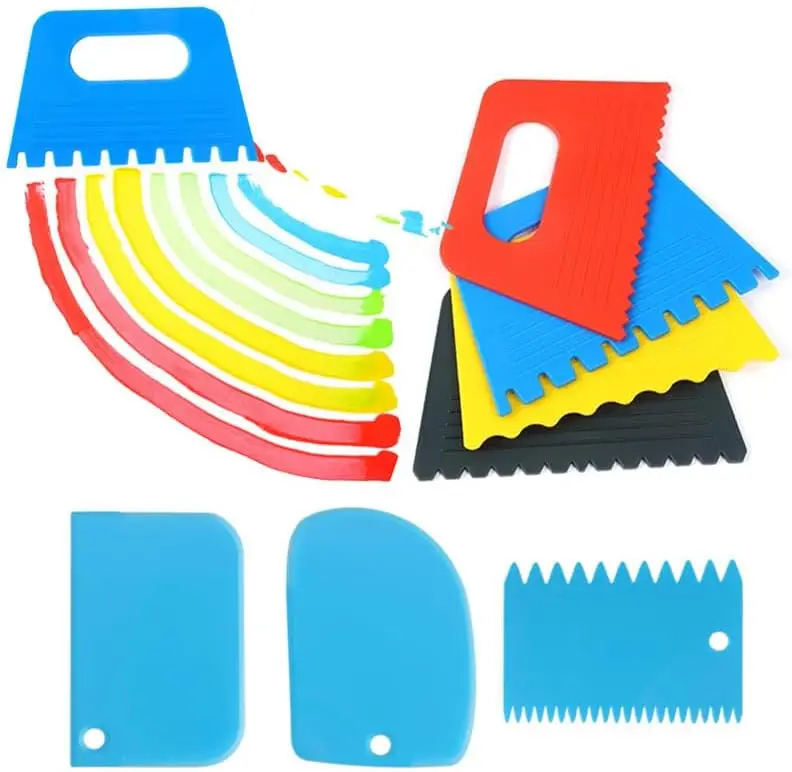 7Pcs Texture Painting Tools Set - Acrylic Scrapers for Canvas, DIY Art Supplies
7Pcs Texture Painting Tools Set - Acrylic Scrapers for Canvas, DIY Art Supplies