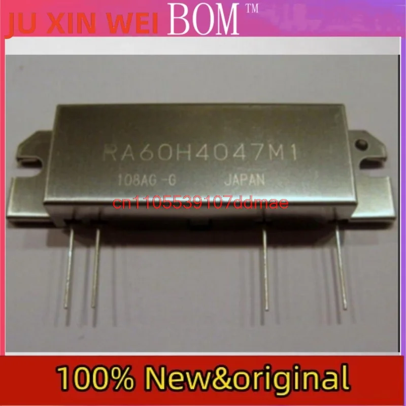 1 шт./лот RA60H4047M1 RA60H4047 Новый оригинальный модуль усилителя мощности RF
1 шт./лот RA60H4047M1 RA60H4047 Новый оригинальный модуль усилителя мощности RF