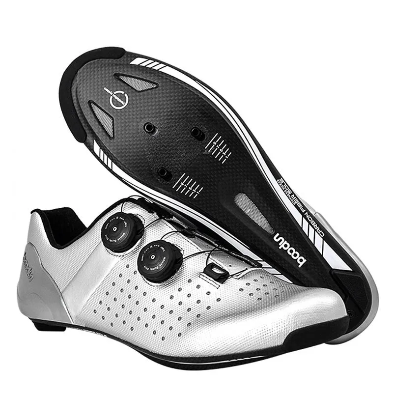 Carbon Fiber Road Bike Shoes, Self-Locking Bicycle Shoes, Unisex Cycling Shoes, ATOP Lacing Air Mesh Upper Bike Boots
Carbon Fiber Road Bike Shoes, Self-Locking Bicycle Shoes, Unisex Cycling Shoes, ATOP Lacing Air Mesh Upper Bike Boots