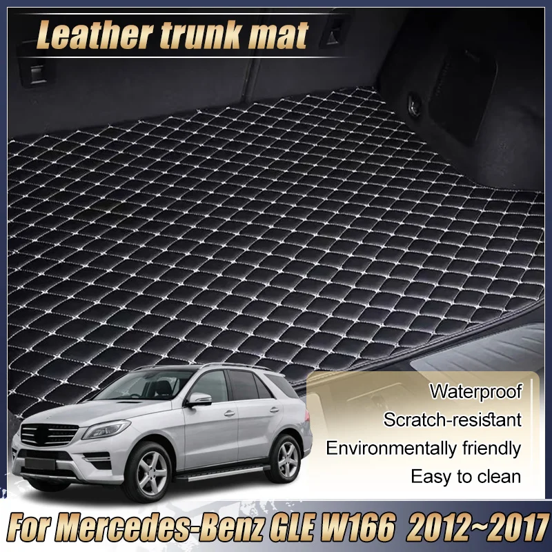 For Mercedes-Benz GLE ML350 W166 2012-2017 Leather Trunk Pads Anti Dirty Protective Liner Luggage Tray Car Interior Accessories
For Mercedes-Benz GLE ML350 W166 2012-2017 Leather Trunk Pads Anti Dirty Protective Liner Luggage Tray Car Interior Accessories