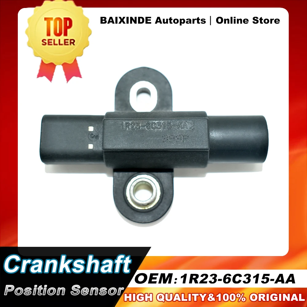 1 шт. OEM 1R23-6C315-AA 1R236C315AA Датчик положения коленчатого вала Автозапчасти автомобильные аксессуары
1 шт. OEM 1R23-6C315-AA 1R236C315AA Датчик положения коленчатого вала Автозапчасти автомобильные аксессуары