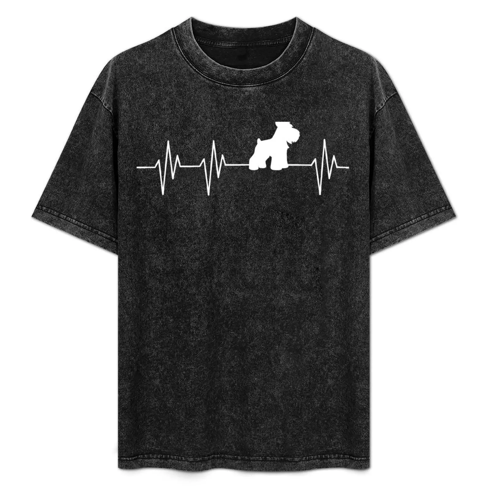 Schnauzer Heartbeat T-Shirt Comfortable Basic Crew Neck Tee
Schnauzer Heartbeat T-Shirt Comfortable Basic Crew Neck Tee