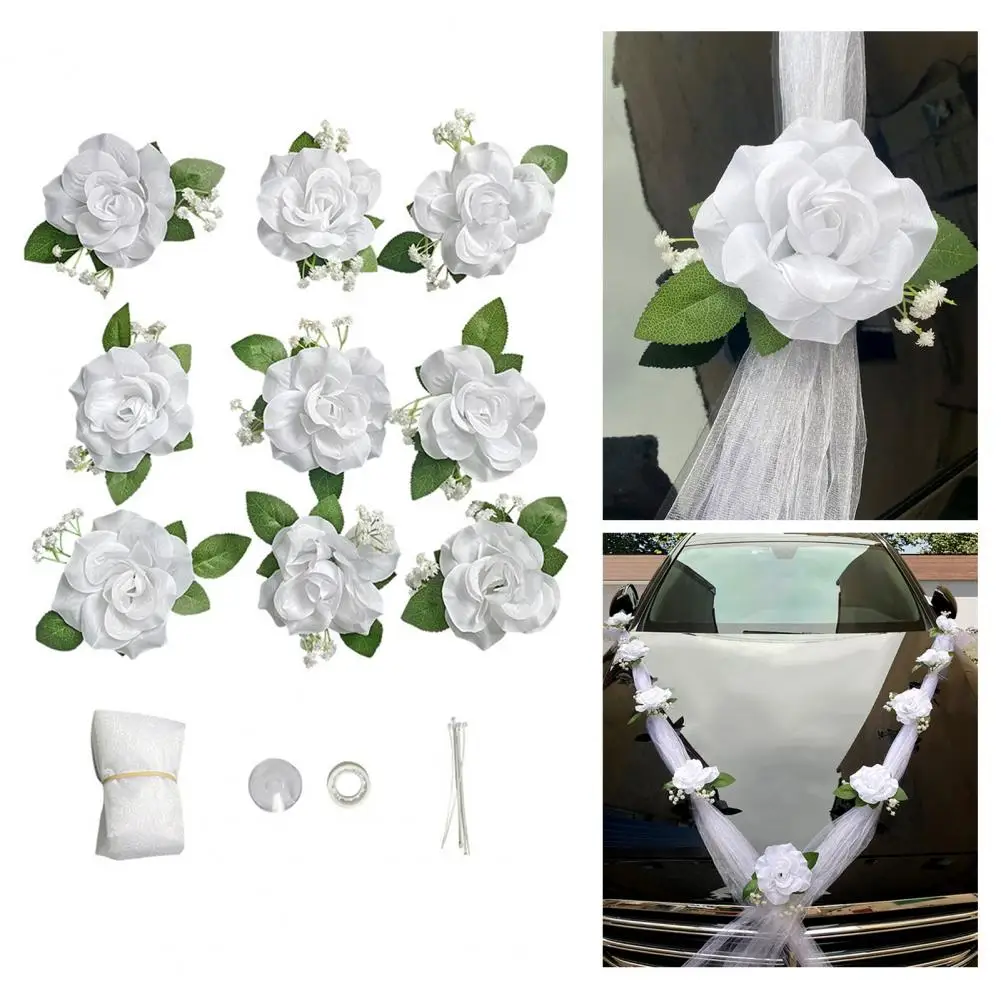 Artificial Wedding Car Decorations Flexible Flower Car Decorations Elegant European Style Wedding Car Flower Set with for Any
Artificial Wedding Car Decorations Flexible Flower Car Decorations Elegant European Style Wedding Car Flower Set with for Any