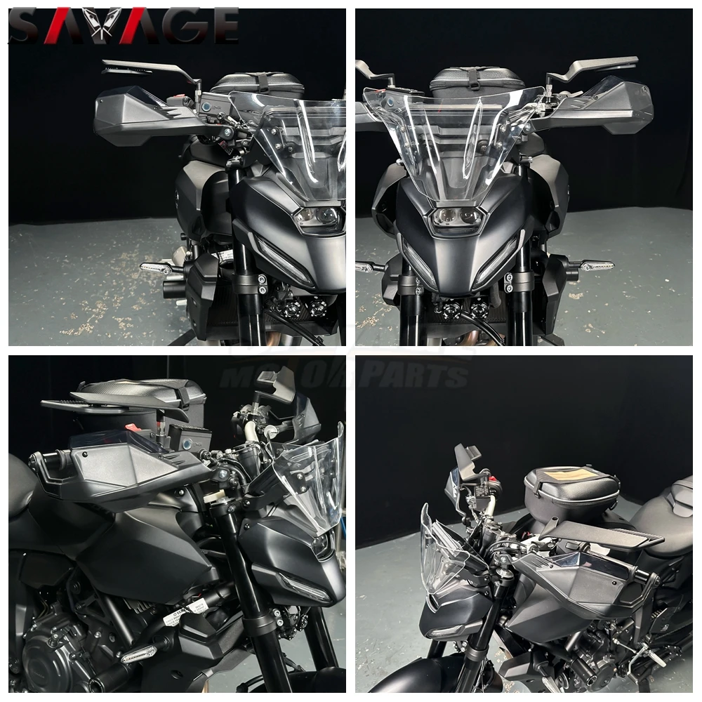 Защита руля MT 07 для мотоциклов Yamaha MT-07 MT07 Y-AMT 2025-2026: Ветрозащитный дефлектор и защита рычагов
Защита руля MT 07 для мотоциклов Yamaha MT-07 MT07 Y-AMT 2025-2026: Ветрозащитный дефлектор и защита рычагов