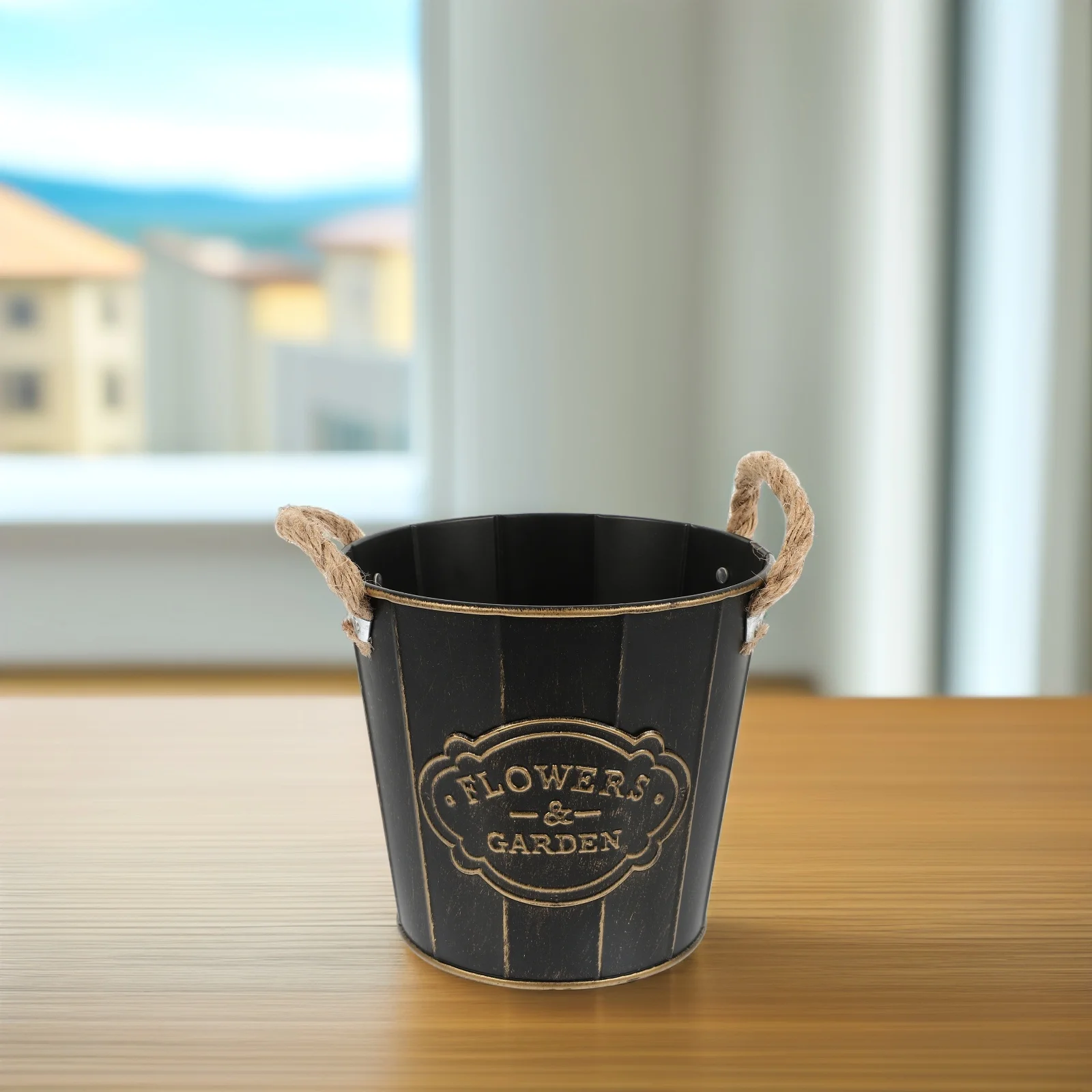 Retro Vintage Iron Flower Bucket Metal Planter Perfect Decorative Flower Arrangement Container Planter Iron Bucket
Retro Vintage Iron Flower Bucket Metal Planter Perfect Decorative Flower Arrangement Container Planter Iron Bucket