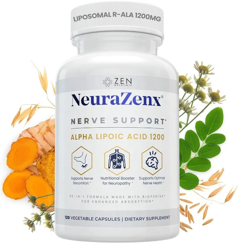 Nerve Support - Soothes Nerve Pain Improves Nerve Signaling and Enhances Overall Neurological Well Being
Nerve Support - Soothes Nerve Pain Improves Nerve Signaling and Enhances Overall Neurological Well Being