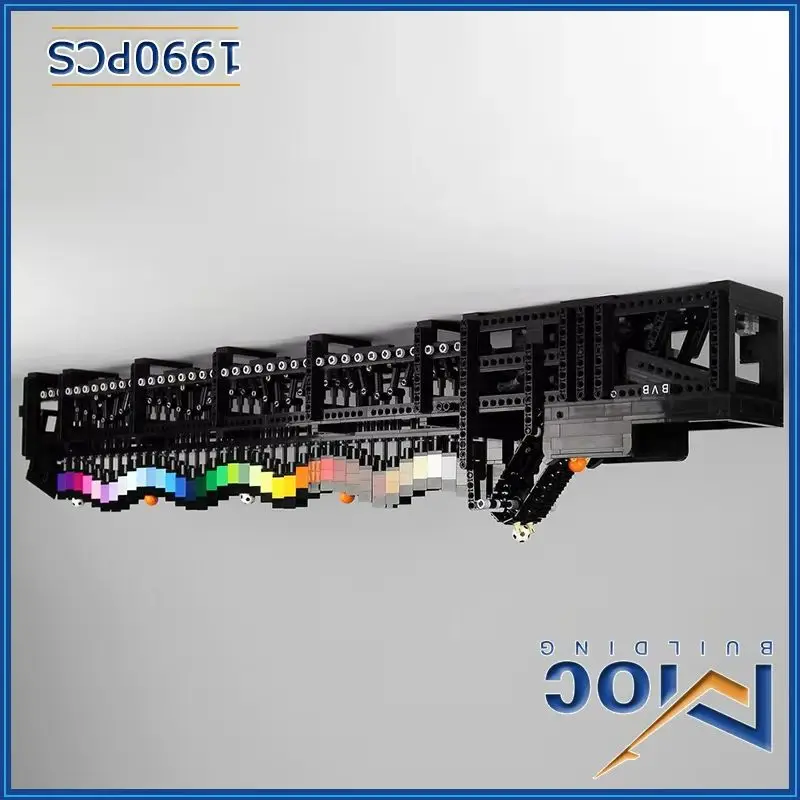 Rainbow Wave GBC Model MOC Building Blocks Science Educational Toys DIY Assembly Motor Technology Bricks Creative Xmas Gifts
Rainbow Wave GBC Model MOC Building Blocks Science Educational Toys DIY Assembly Motor Technology Bricks Creative Xmas Gifts