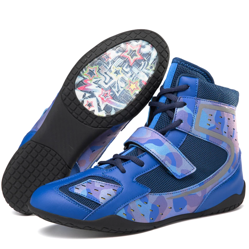 Professional Wrestling Shoes Men Breathable Boxing Shoes for Men Anti-Slip Man Fighting Shoe Wearable Mens Gym Training Shoe
Professional Wrestling Shoes Men Breathable Boxing Shoes for Men Anti-Slip Man Fighting Shoe Wearable Mens Gym Training Shoe
