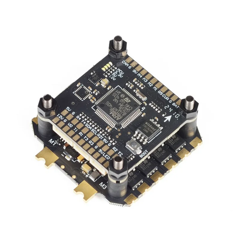Y45A-F405 60A FPV Stack F405 Flight Controller 60A 4-IN-1 ESC 30.5Mmx 30.5MM For FPV Freestyle Drones
Y45A-F405 60A FPV Stack F405 Flight Controller 60A 4-IN-1 ESC 30.5Mmx 30.5MM For FPV Freestyle Drones