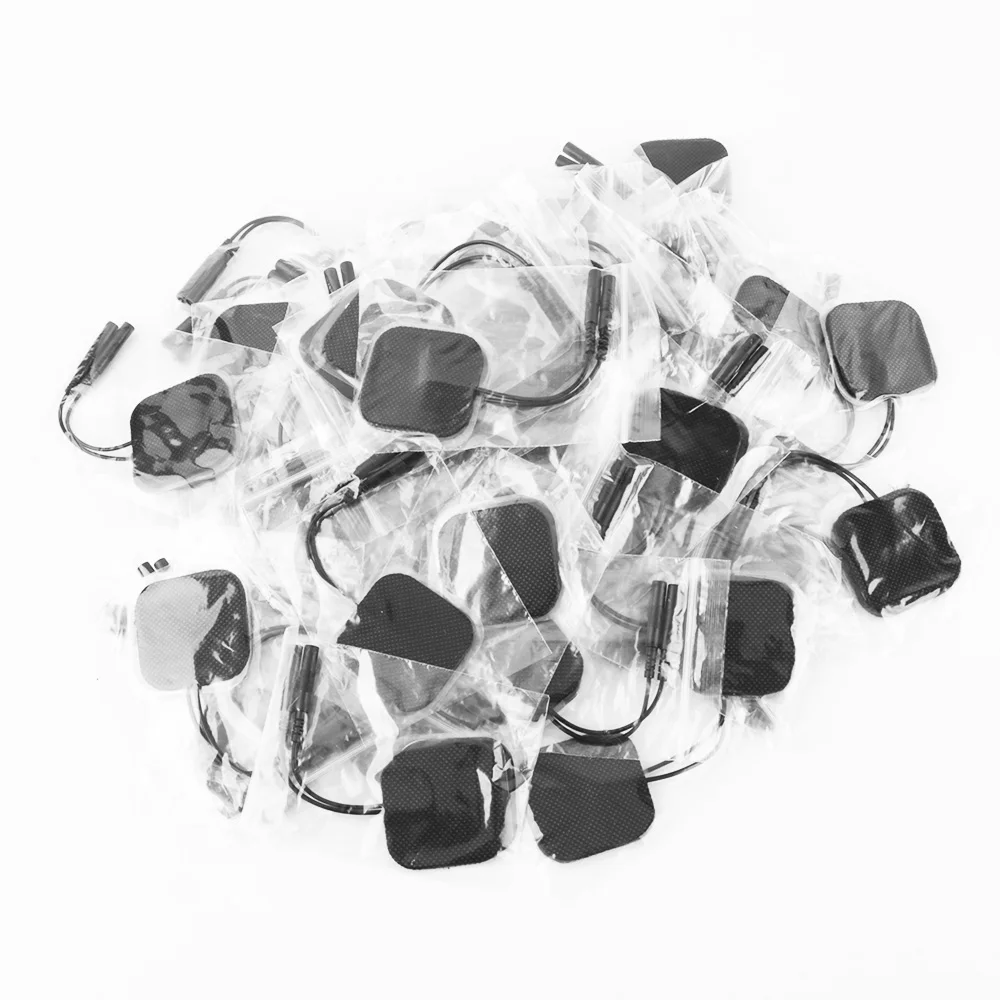 4x4cm/5x5cm Reusable Tens Acupuncture Self Adhesive Gel Electrode Pads 2.0mm Electrodes for Tens Digital Therapy Massager
4x4cm/5x5cm Reusable Tens Acupuncture Self Adhesive Gel Electrode Pads 2.0mm Electrodes for Tens Digital Therapy Massager