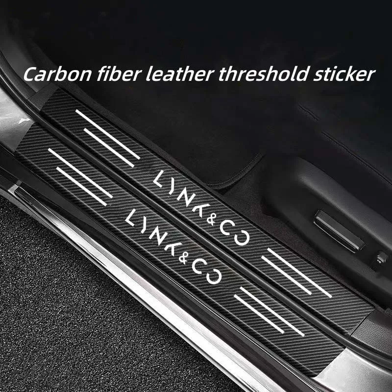 Suitable for Lynkco 01 02 03 car threshold strip protection sticker carbon fiber welcome pedal anti scratch
Suitable for Lynkco 01 02 03 car threshold strip protection sticker carbon fiber welcome pedal anti scratch