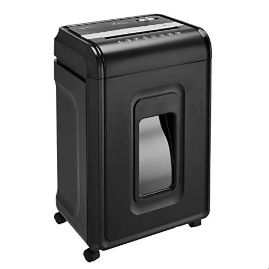 Cross Cut High Security Paper Shredder for Home Use, P-4 Security, CD and Credit Card Document Shredder with Pullout Basket
Cross Cut High Security Paper Shredder for Home Use, P-4 Security, CD and Credit Card Document Shredder with Pullout Basket