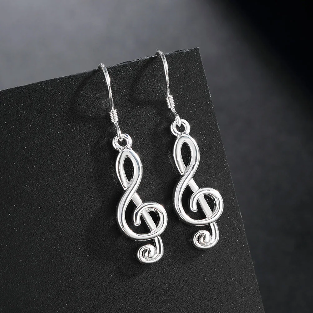 Music Note Studded Earrings For Women for Women White Gold Color Trendy Jewelry Simple Elegant Design Lightweight
Music Note Studded Earrings For Women for Women White Gold Color Trendy Jewelry Simple Elegant Design Lightweight