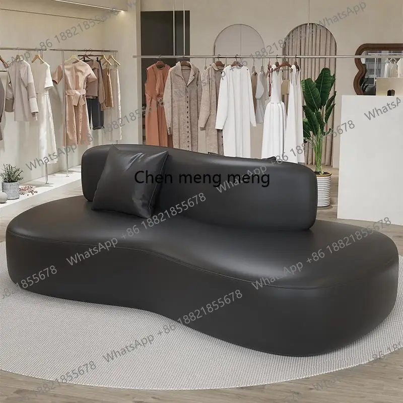 Cat-scratch-resistant Leather Double-sided Arc-shaped Sofa Beauty Salon Reception Rest Areas Creative Sofa Simple Modern
Cat-scratch-resistant Leather Double-sided Arc-shaped Sofa Beauty Salon Reception Rest Areas Creative Sofa Simple Modern