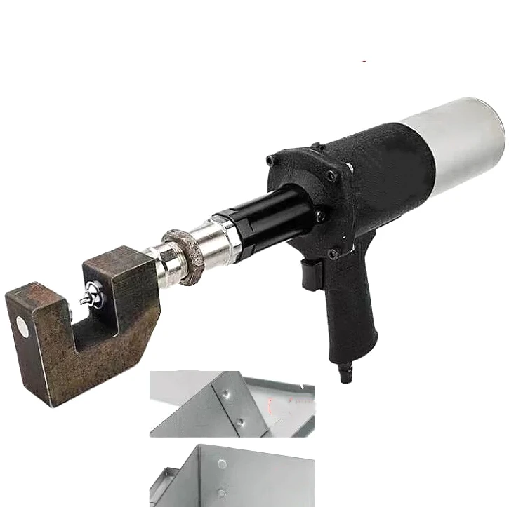 Pneumatic-Hydraulic Metal Sheet Clinching Tool for 1.0mm + 1,0mm Galvinize
Pneumatic-Hydraulic Metal Sheet Clinching Tool for 1.0mm + 1,0mm Galvinize