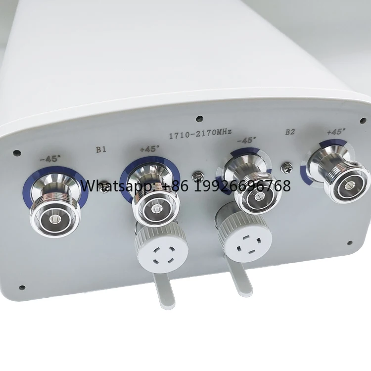 1710-2690 18dBi Long Range 3G/4G/5G Dual Polarized with 4 Ports and Built-in Tuning Board Base Station Sector Panel Antenna
1710-2690 18dBi Long Range 3G/4G/5G Dual Polarized with 4 Ports and Built-in Tuning Board Base Station Sector Panel Antenna