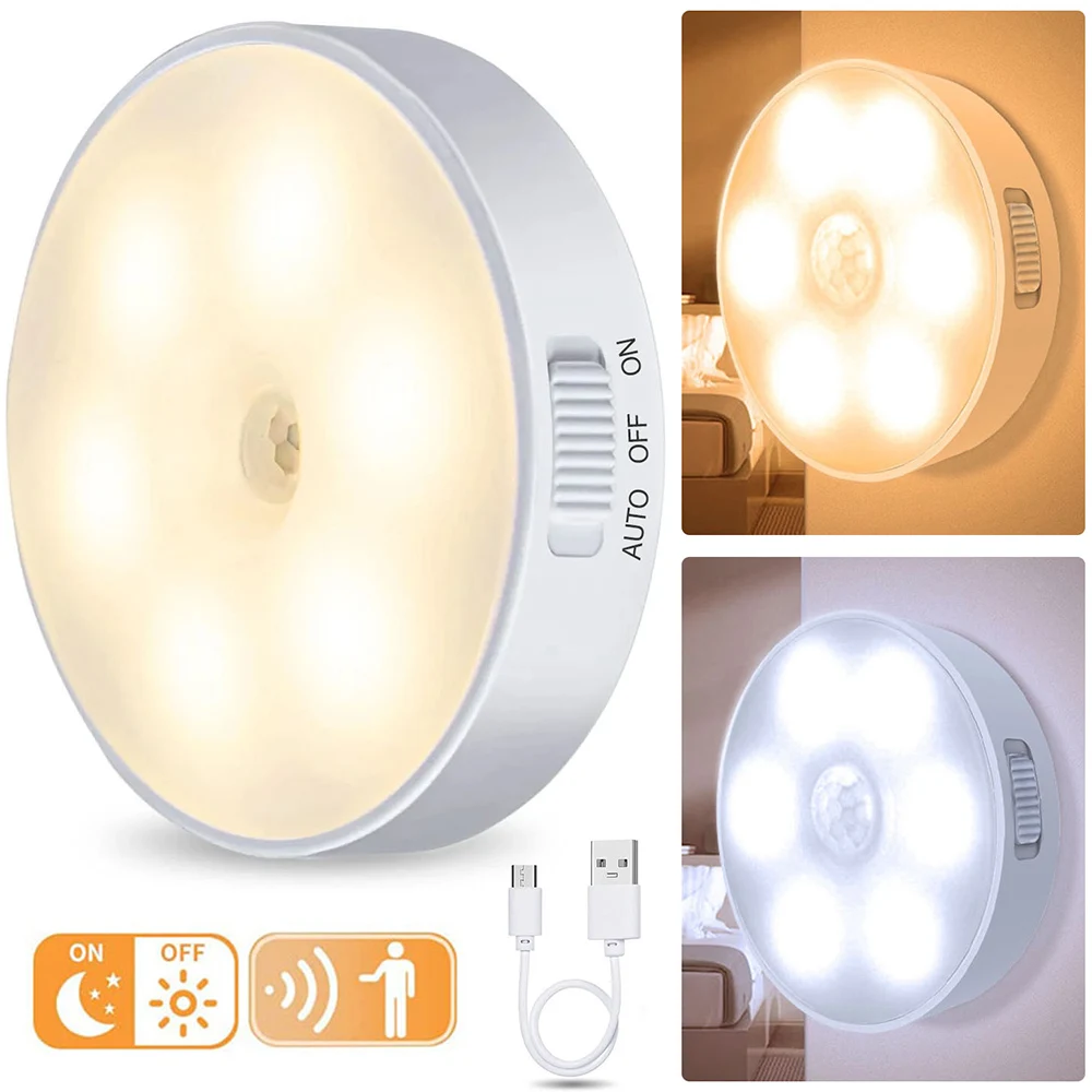 Rechargeable PIR Motion Sensor Lights Kitchen Cabinet Wardrobe Lamp Stair Wireless Closet Lights Dusk to Dawn LED Night Lights
Rechargeable PIR Motion Sensor Lights Kitchen Cabinet Wardrobe Lamp Stair Wireless Closet Lights Dusk to Dawn LED Night Lights