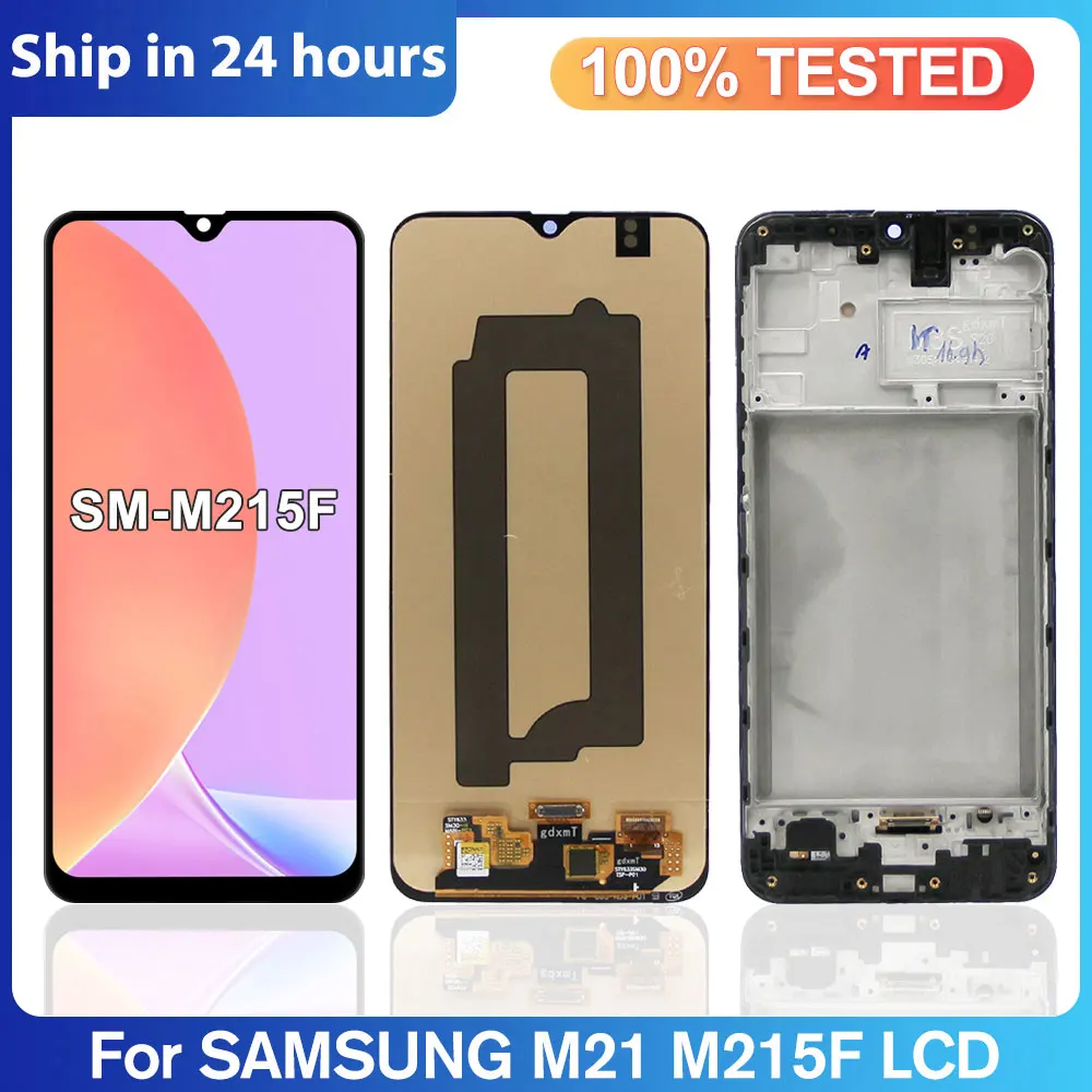6,4-дюймовый протестированный AMOLED для SAMSUNG M21 2020, ЖК-дисплей M215, ЖК-дисплей SM-M215F/DS, детали сборки сенсорного дигитайзера ЖК-экрана
6,4-дюймовый протестированный AMOLED для SAMSUNG M21 2020, ЖК-дисплей M215, ЖК-дисплей SM-M215F/DS, детали сборки сенсорного дигитайзера ЖК-экрана