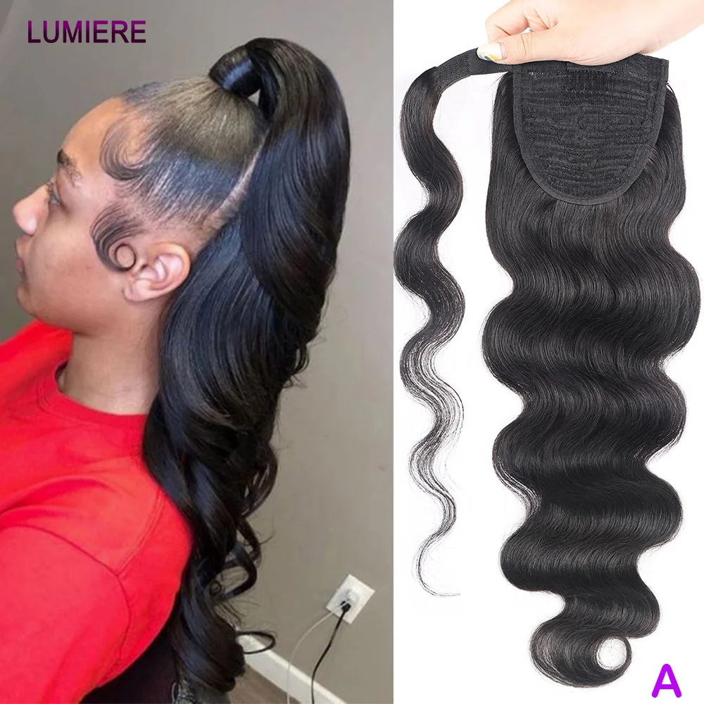 Объемная волна, обертывание вокруг хвоста, наращивание человеческих волос, 100% настоящие девственные необработанные человеческие волосы, бразильские заколки для женщин, натуральный черный 
Объемная волна, обертывание вокруг хвоста, наращивание человеческих волос, 100% настоящие девственные необработанные человеческие волосы, бразильские заколки для женщин, натуральный черный