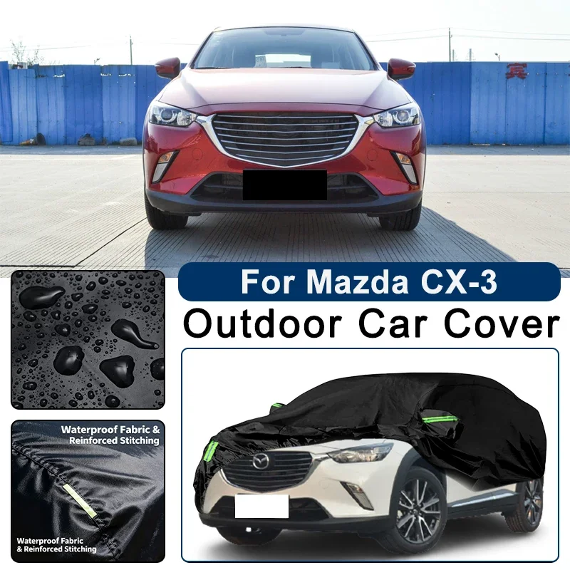 Outdoor Car Cover Waterproof Dustproof UV Sun Protection, Full Car Protector Exterior Accessories For Mazda CX-3 DK
Outdoor Car Cover Waterproof Dustproof UV Sun Protection, Full Car Protector Exterior Accessories For Mazda CX-3 DK