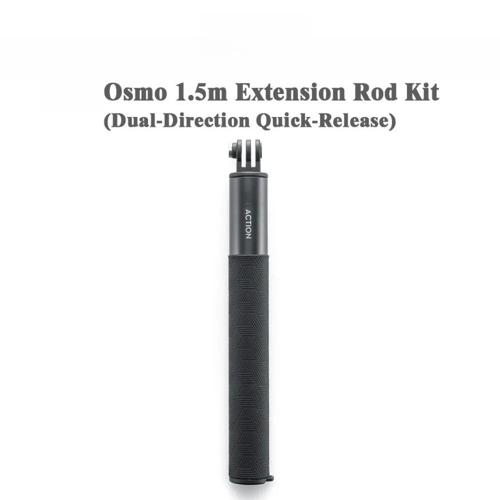 For DJI Osmo 1.5m Extension Rod Kit (Dual-Direction Quick-Release) For Action 6/Nano
For DJI Osmo 1.5m Extension Rod Kit (Dual-Direction Quick-Release) For Action 6/Nano