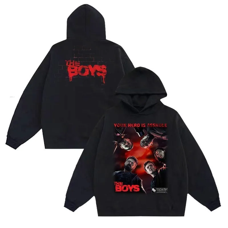 Original Printed American Hoodie with Fleece Sweatshirt From Popular American TV Series Retro and Loose for Both Men and Women
Original Printed American Hoodie with Fleece Sweatshirt From Popular American TV Series Retro and Loose for Both Men and Women