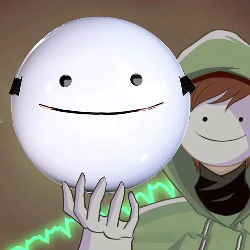 Smile Dreams Mask Cosplay Anime Cartoon Role My World White Full Face Helmet Halloween Masquerade Party Headwear Prop
Smile Dreams Mask Cosplay Anime Cartoon Role My World White Full Face Helmet Halloween Masquerade Party Headwear Prop