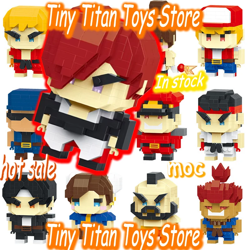The King Of Fighters Micro Fighting Game Fight Character Action Building Blocks KenMasters Hoshi Ryu ABS Hot Sale Gift Kids Fans
The King Of Fighters Micro Fighting Game Fight Character Action Building Blocks KenMasters Hoshi Ryu ABS Hot Sale Gift Kids Fans