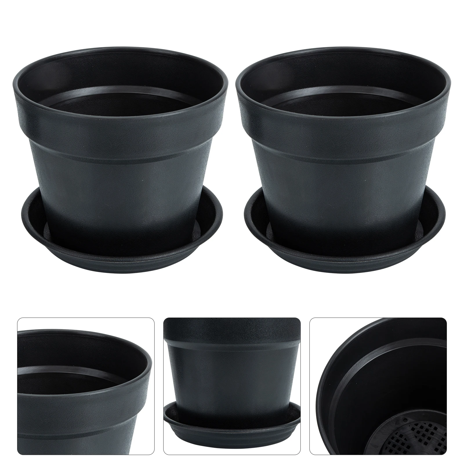 2 Sets Resin Flower Pot Plastic Plant Pots for Plants Container Succulent Flowerpot Pp
2 Sets Resin Flower Pot Plastic Plant Pots for Plants Container Succulent Flowerpot Pp