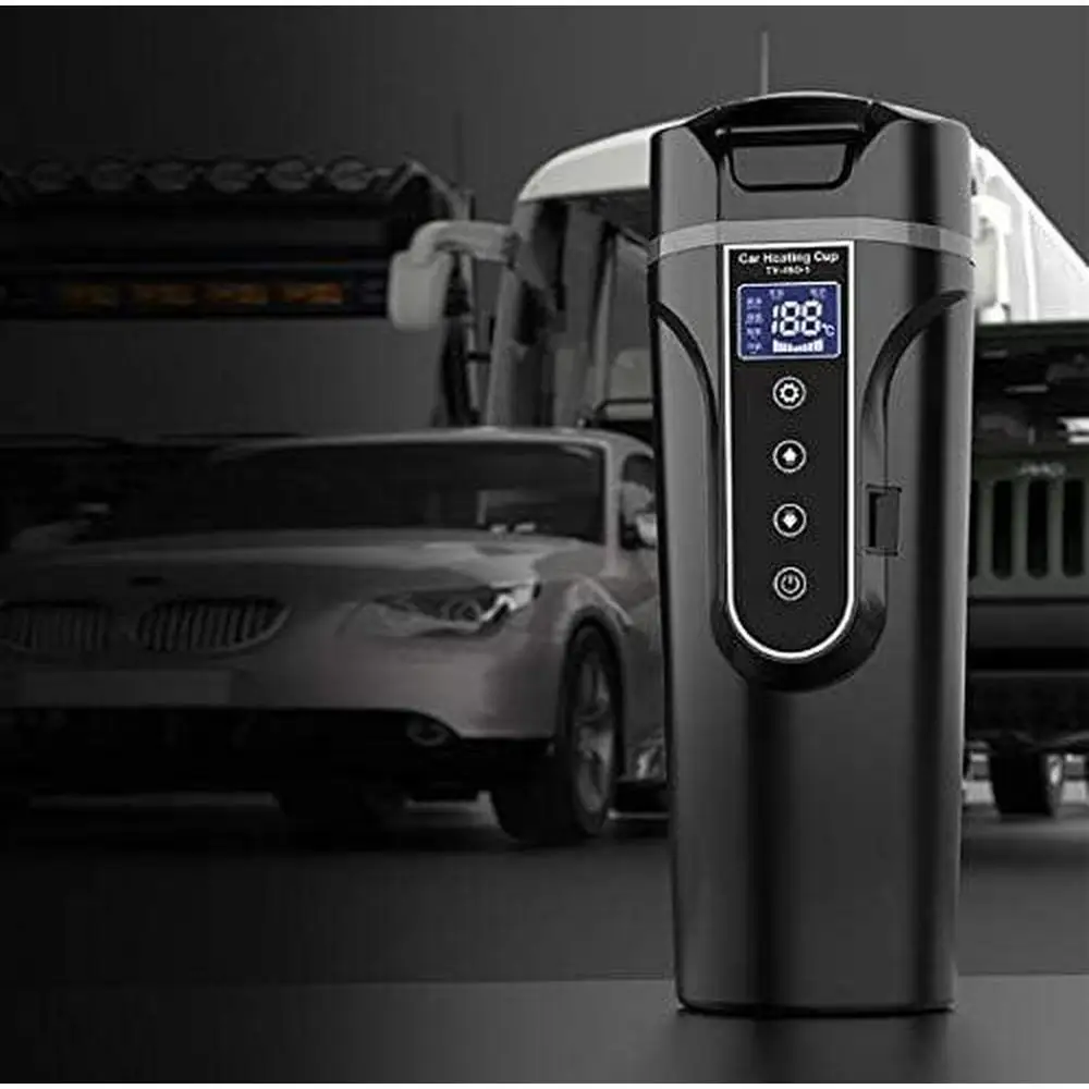 12V/24V Car Heating Cup Portable Stainless Steel Touch screen Digital Display Water Warmer Bottle Thermos cup Car Kettle
12V/24V Car Heating Cup Portable Stainless Steel Touch screen Digital Display Water Warmer Bottle Thermos cup Car Kettle