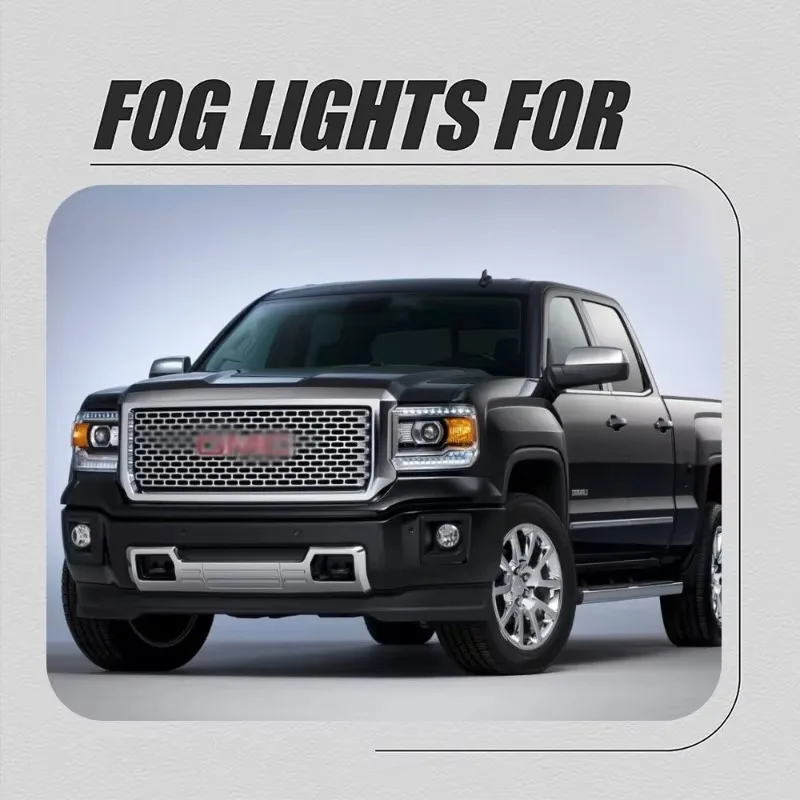 Popu For Suitable for GMC14/15 Sierra 1500 Front Fog Lamp Assembly Halogen Daytime Running Light Front Bumper Light
Popu For Suitable for GMC14/15 Sierra 1500 Front Fog Lamp Assembly Halogen Daytime Running Light Front Bumper Light