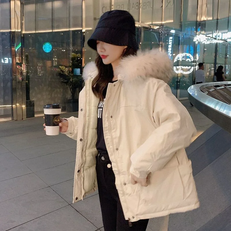 Thickened Bread Clothing Short Down 2023 New Cotton-padded Jacket Cotton-padded Jacket Female Loose Autumn Winter Coat
Thickened Bread Clothing Short Down 2023 New Cotton-padded Jacket Cotton-padded Jacket Female Loose Autumn Winter Coat