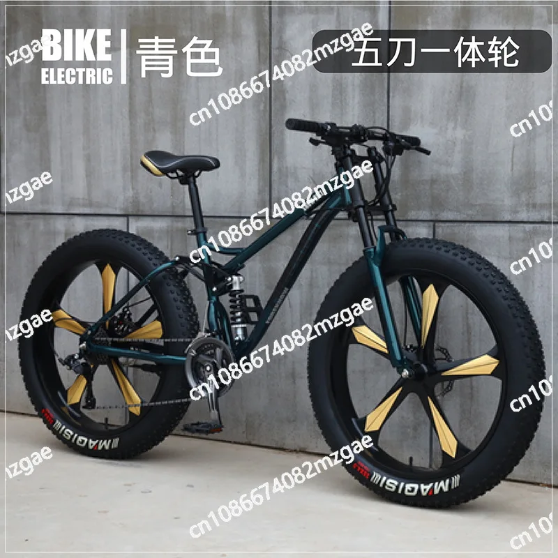 Внедорожный пляжный снежный велосипед с регулируемой скоростью для верховой езды на открытом воздухе, амортизация, сверхширокий горный велосипед с толстыми шинами для взрослых 4,0
Внедорожный пляжный снежный велосипед с регулируемой скоростью для верховой езды на открытом воздухе, амортизация, сверхширокий горный велосипед с толстыми шинами для взрослых 4,0