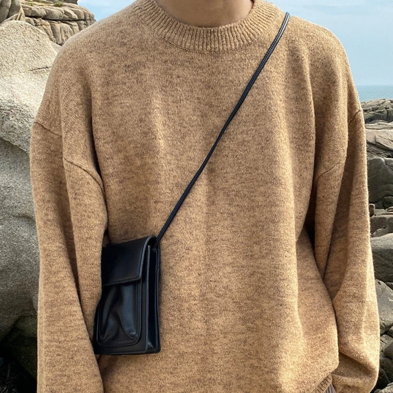 Men Small Crossbody Bag PU Leather Casual Wild Messenger Bags Solid Color Boys Shoulder Bag Phone Purse Multifunction Handbag
Men Small Crossbody Bag PU Leather Casual Wild Messenger Bags Solid Color Boys Shoulder Bag Phone Purse Multifunction Handbag