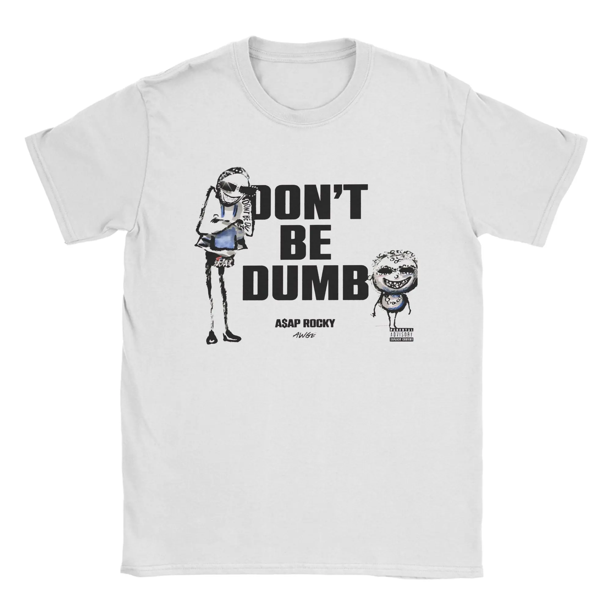 Asaps don't be dumb T Shirts for Men Women Pure Cotton Crazy T-Shirts O Neck A$AP Music Tee Shirt Short Sleeve Clothes Big Size
Asaps don't be dumb T Shirts for Men Women Pure Cotton Crazy T-Shirts O Neck A$AP Music Tee Shirt Short Sleeve Clothes Big Size