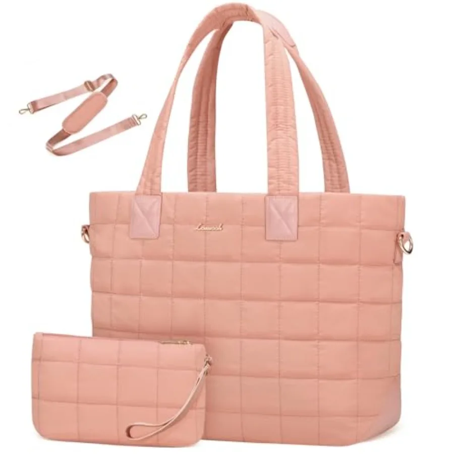 Laptop Tote Bag for Women Large Puffer Work Computer Tote Bags for Teacher Nurse Quilted Women's Purse Tote Shoulder Handbags w
Laptop Tote Bag for Women Large Puffer Work Computer Tote Bags for Teacher Nurse Quilted Women's Purse Tote Shoulder Handbags w