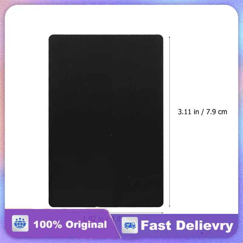50pcs Metal Business Cards Aluminum Blank Name Cards Silver Laser Marking Engraved Printable Sublimation Heat Transfer
50pcs Metal Business Cards Aluminum Blank Name Cards Silver Laser Marking Engraved Printable Sublimation Heat Transfer