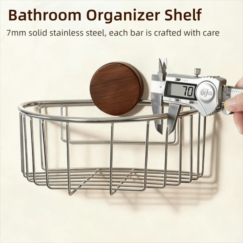 Wall Mounted Suction Cup Storage Rack Stainless Steel Hollow-out Bathroom Organizer Shelf Punch Free Detachable Tissue Holder
Wall Mounted Suction Cup Storage Rack Stainless Steel Hollow-out Bathroom Organizer Shelf Punch Free Detachable Tissue Holder