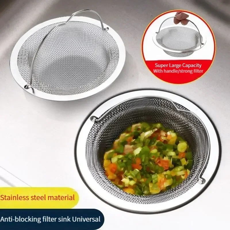Kitchen Sink Filter Screen Hair Filter Bathroom Anti-blocking Sink Filter Screen Floor Drain Pad Sink Strainer Slag Screen
Kitchen Sink Filter Screen Hair Filter Bathroom Anti-blocking Sink Filter Screen Floor Drain Pad Sink Strainer Slag Screen
